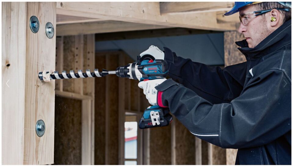 BOSCH GSR 18 V-110 C Kömürsüz Şarjlı Matkap Darbesiz 18 Volt Çift Akülü