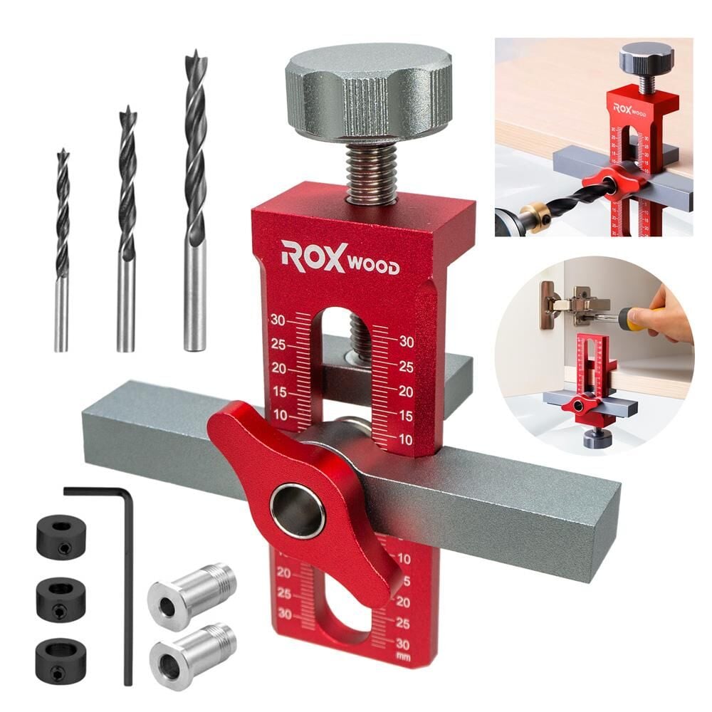 ROX WOOD 0308 Dolap Kapısı Konumlandırma Ve Montaj Kılavuzu