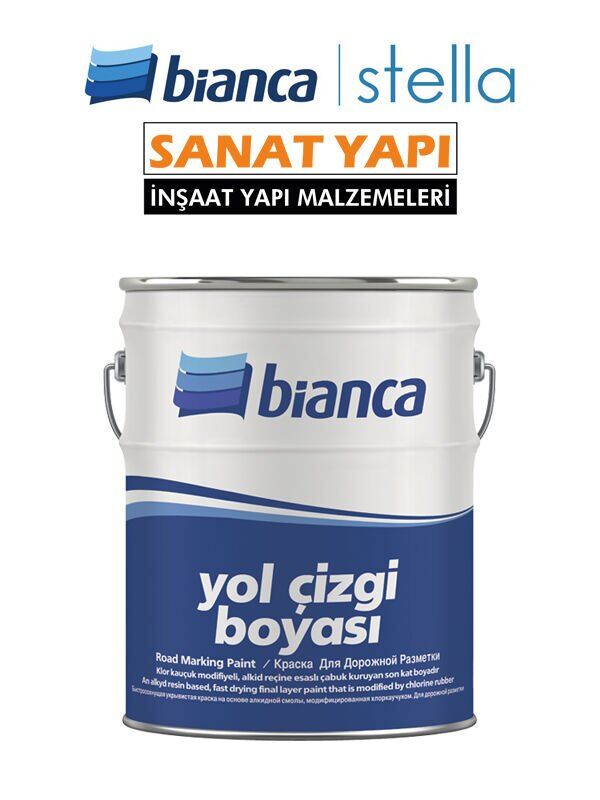 Bianca Yol Çizgi Boyası - Beyaz 20KG