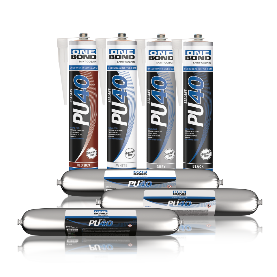 ONEBOND PU40 280 ML Siyah Poliüretan Mastik