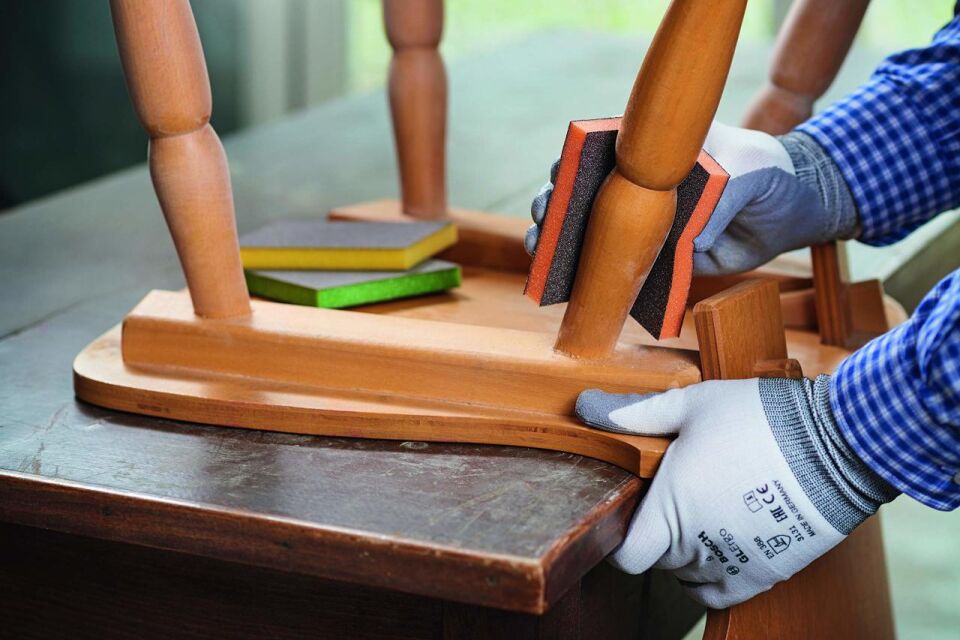 BOSCH S473 Çift Taraflı Sünger Zımpara Süper Fine 180 Kum (2608901173)
