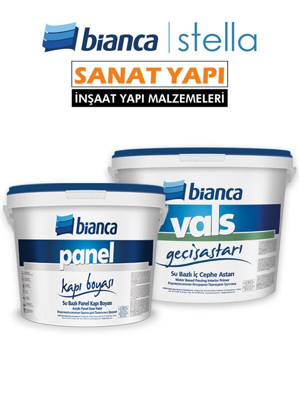 Bianca Panel Kapı ve Vals Geçiş Astar Set 2.5LT