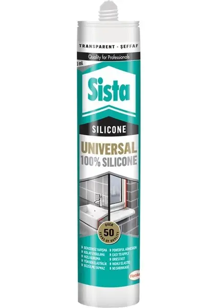 Sista Universal Silikon Şeffaf 280ml