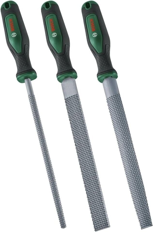 BOSCH Ahşap Törpü Eğe Seti 3 Parça