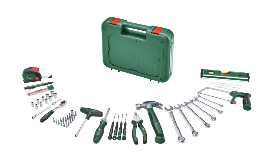 BOSCH ADVANCED 64 Parça Çok Amaçlı Montaj - Anahtar ve Lokma El Aleti Seti