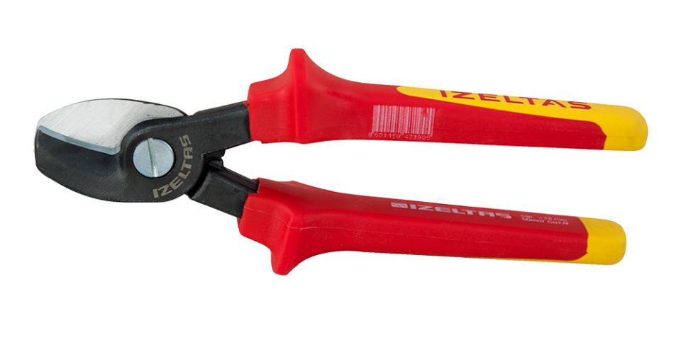 İZELTAŞ İzoleli Tek Ağız Kablo Kesici 165 mm (3715 16 6165)