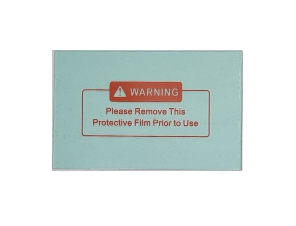 UNIARC Kolormatik Maske için İç Yedek Koruma Camı 100X63 mm