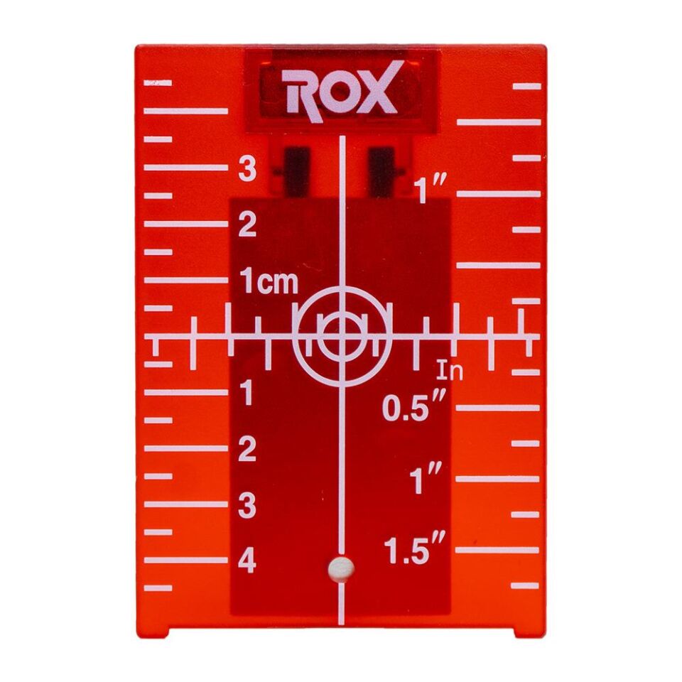 ROX Lazer için Görünürlük Arttırı Hedef Kartı Plakası (153ROX0273)