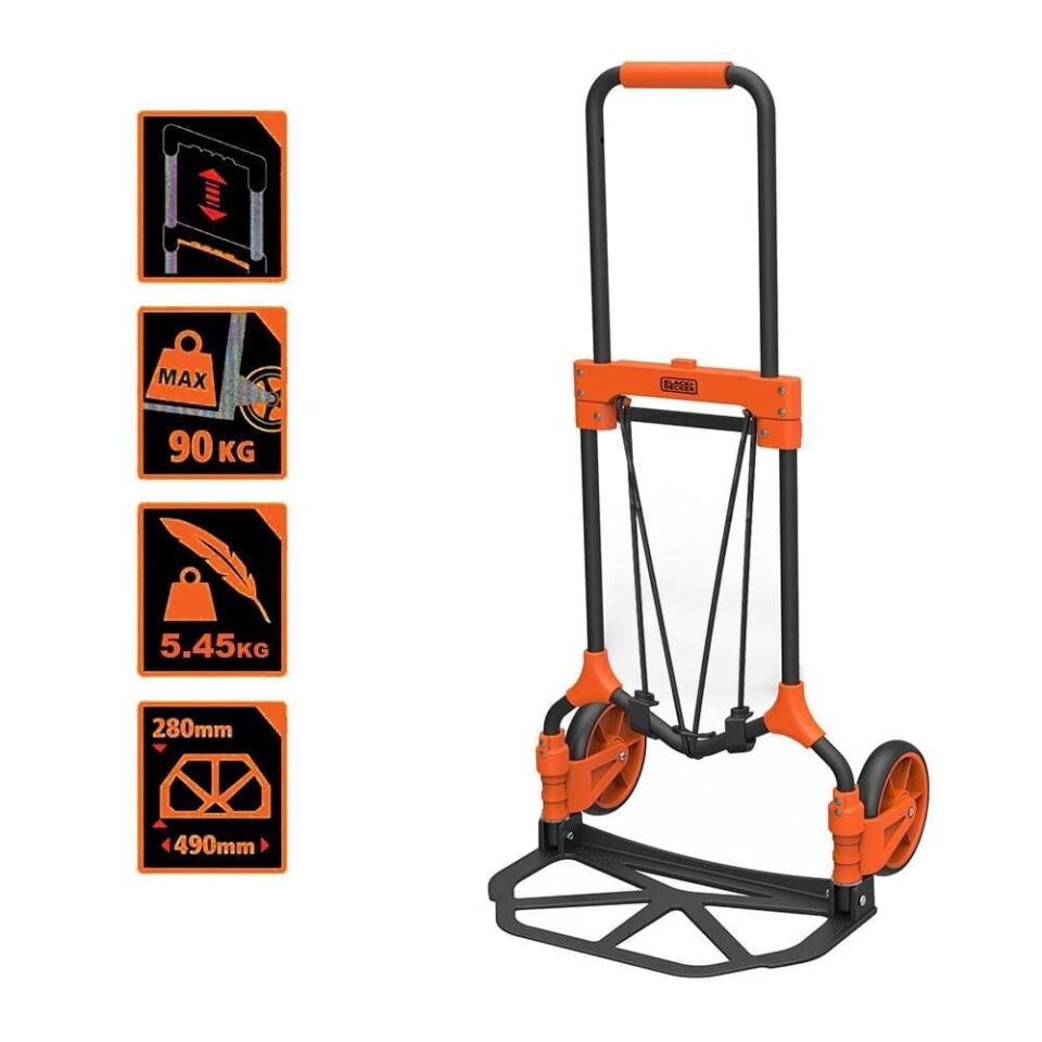 BLACK+DECKER BH202 Katlanır El Arabası 90 Kg