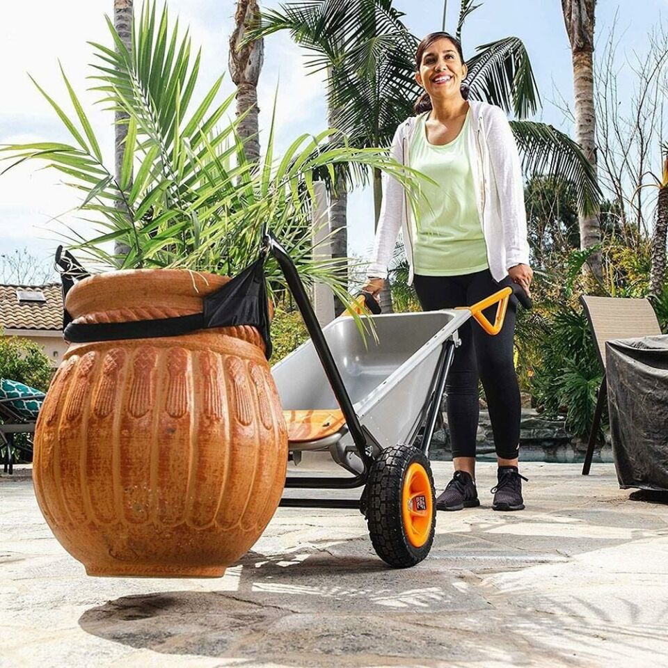 WORX WG050 Çok Amaçlı El Arabası 100 lt - 136 Kg