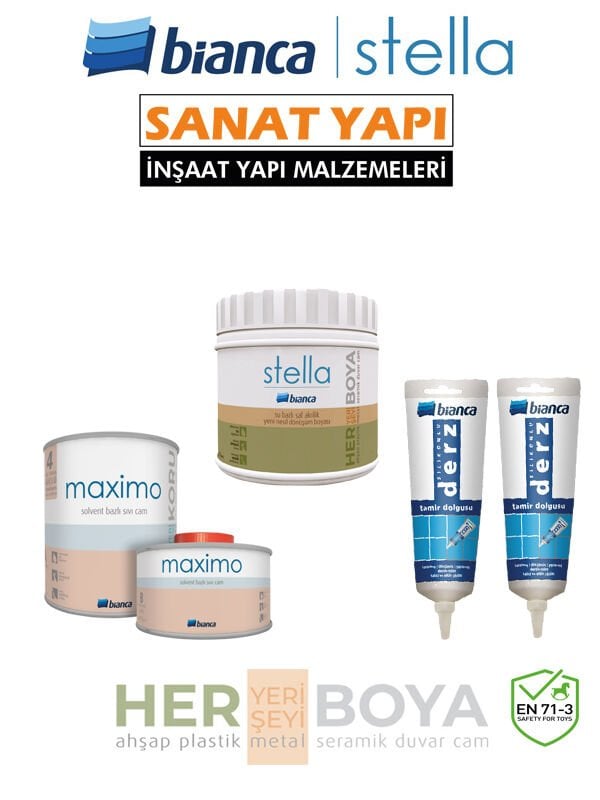 Bianca Stella Derzli Set (Beyaz) 500 Ml