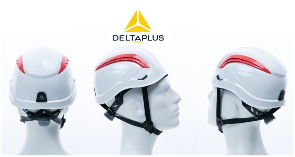 DELTAPLUS GRANITE WIND Kask Baret (Beyaz)