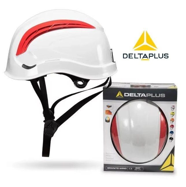 DELTAPLUS GRANITE WIND Kask Baret (Beyaz)
