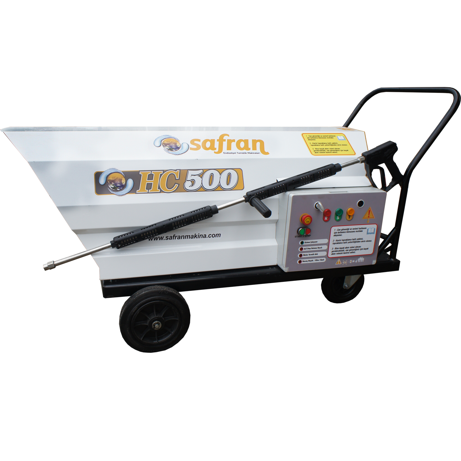 SAFRAN HC 500 Trifaze Basınçlı Yıkama Makinası 500 Bar