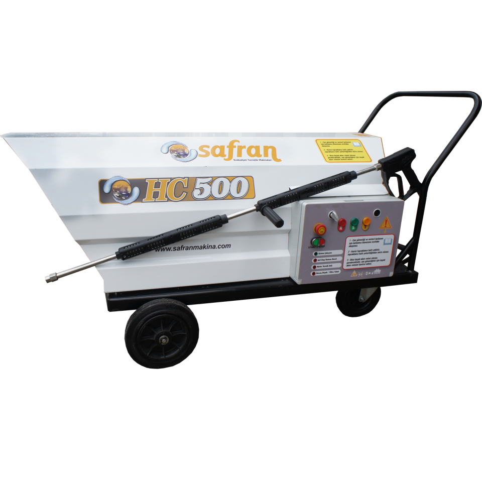 SAFRAN HC 500 Trifaze Basınçlı Yıkama Makinası 500 Bar