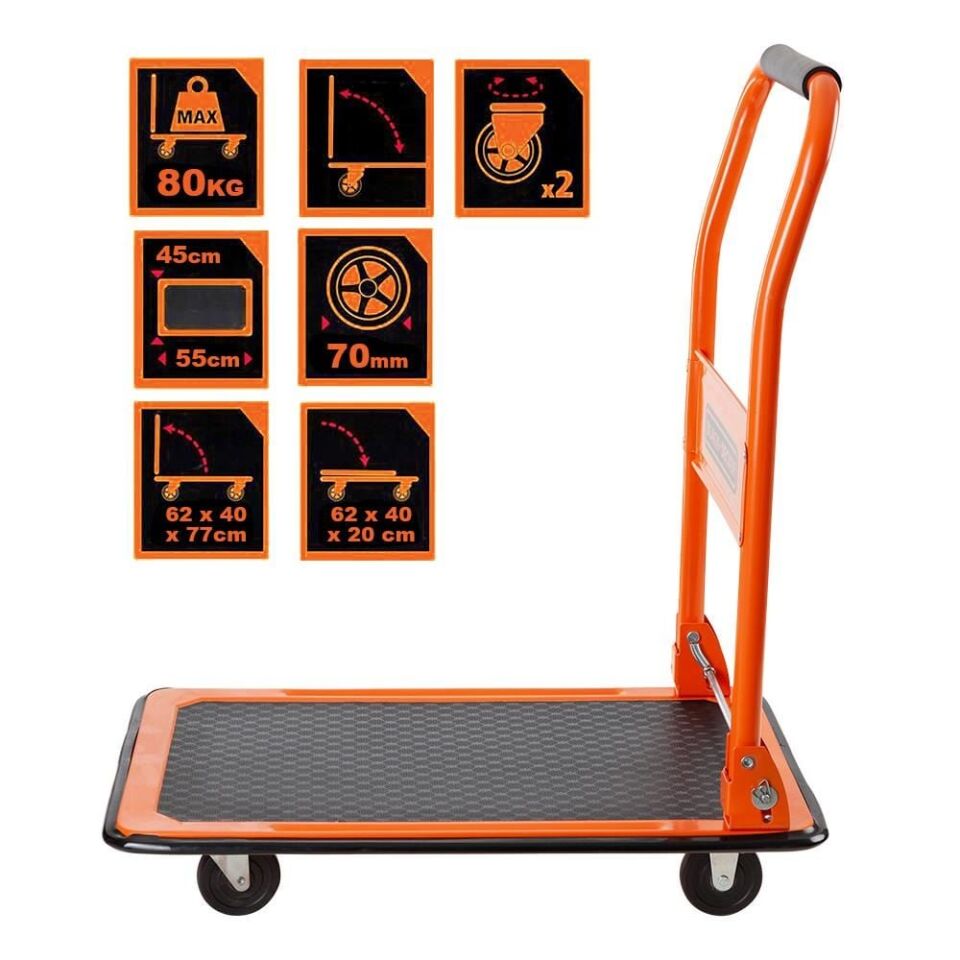 BLACK+DECKER BH303 Paket Taşıma Arabası 80 Kg