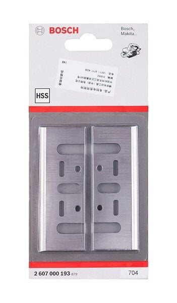 BOSCH HSS Planya Bıçağı Seti 82x3x29 mm GHO 6500 için (2607000193)