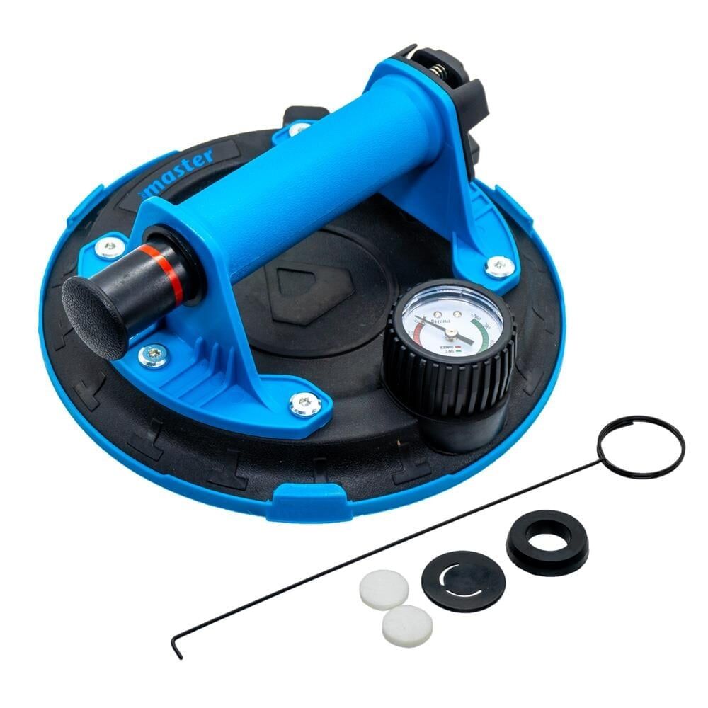 FIRST MASTER  Hava Pompalı Taşıma Vantuzu Basınç Saatli  150 Kg (507621)