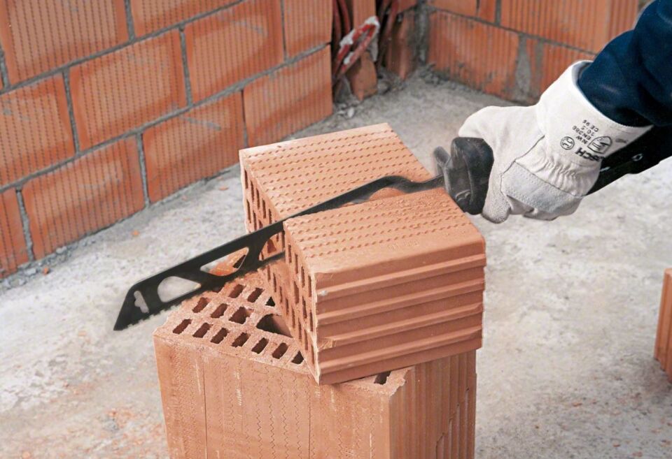 FIRST MASTER Ytong ve Tuğla Kesimi İçin Tilki Kuyruğu Testere Ucu 300 mm