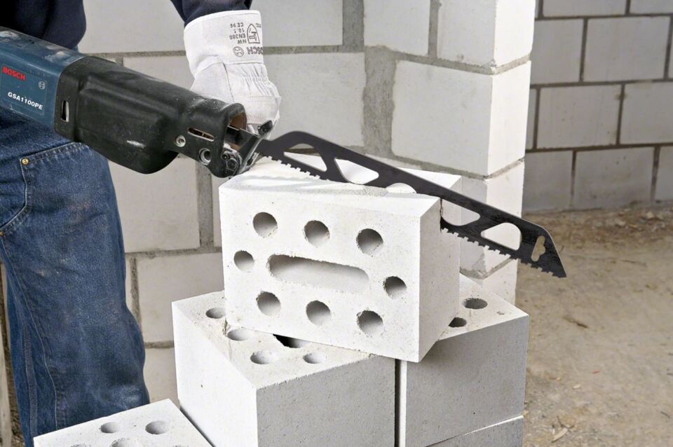 FIRST MASTER Ytong ve Tuğla Kesimi İçin Tilki Kuyruğu Testere Ucu 300 mm