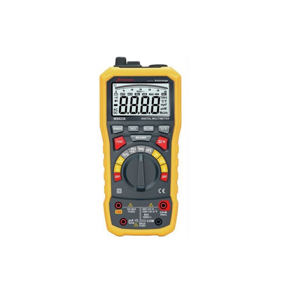 UNIT HS8236 Usb Bağlantılı Dijital Multimetre
