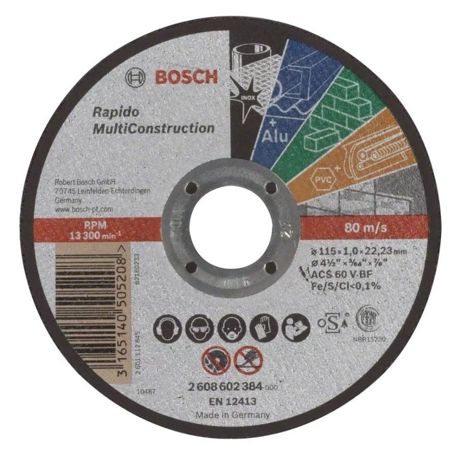 BOSCH 115x1 mm PRO Multi Material Kesme Taşı