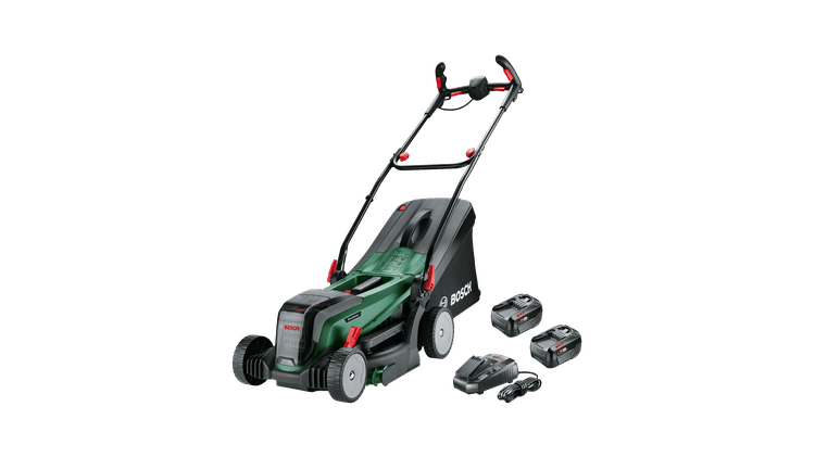 BOSCH Universal Rotak 18V-37-550 Çift Akülü Çim Biçme Makinası