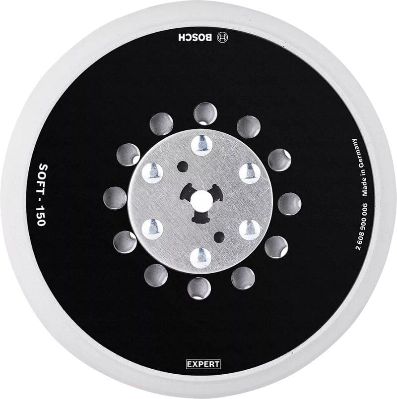 BOSCH EXPERT GEX 34-150 - GET 75 için Yedek Zımpara Tabanı Soft 150 mm