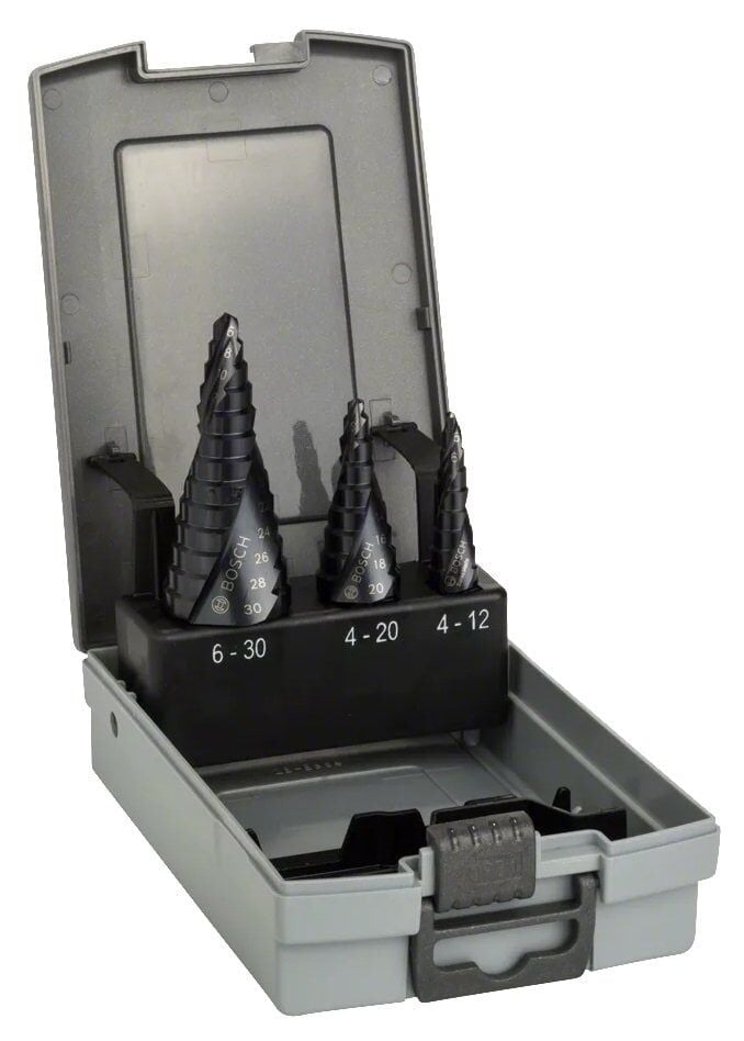BOSCH 4-30 mm HSS-AITiN Kademeli Matkap Ucu Seti 3 Parça (2608588069)
