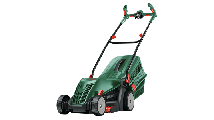 BOSCH Universal Rotak 34-405 Elektrikli Çim Biçme Makinası 34 Cm Bıçaklı 1300 Watt