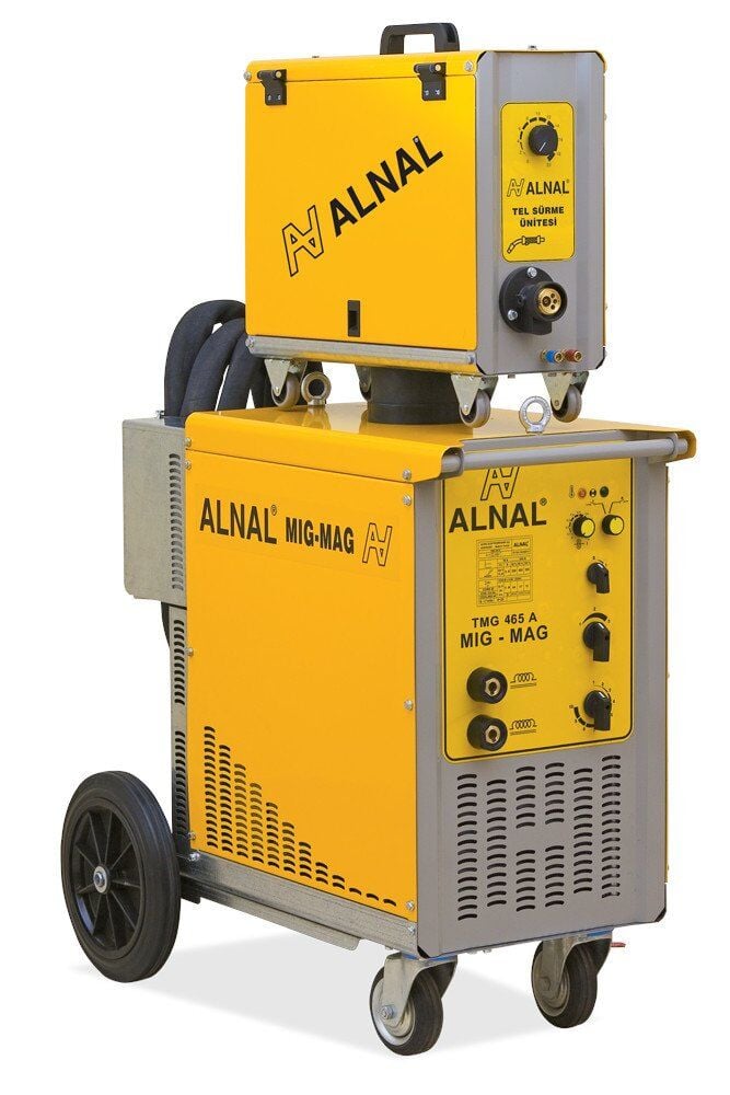 ALNAL TMG 465ASS Gazaltı Kaynak Makinası Sulu Sistem 450 Amper Çantalı