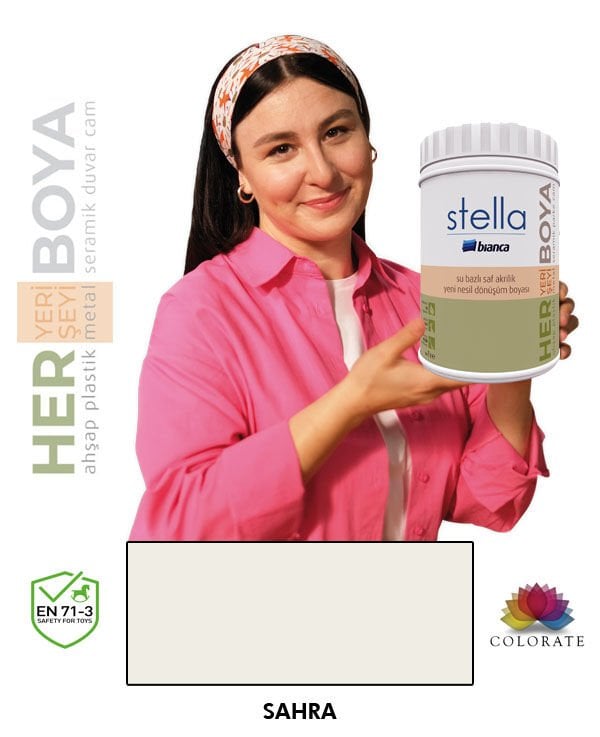 Bianca Stella Su Bazlı Boya Sahra