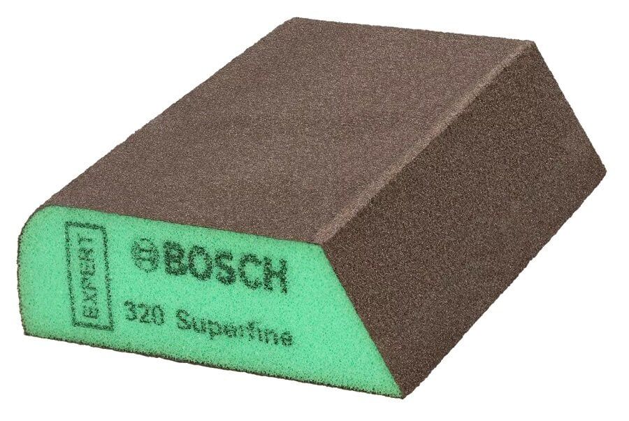 BOSCH S470 Dört Taraflı Kombi Sünger Zımpara Takoz-Sert (Kum Seçiniz)