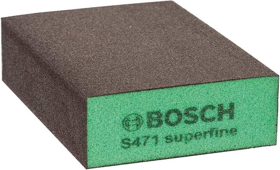 BOSCH S471 Dört Taraflı Sünger Zımpara Takoz-Sert (Kum Seçiniz)