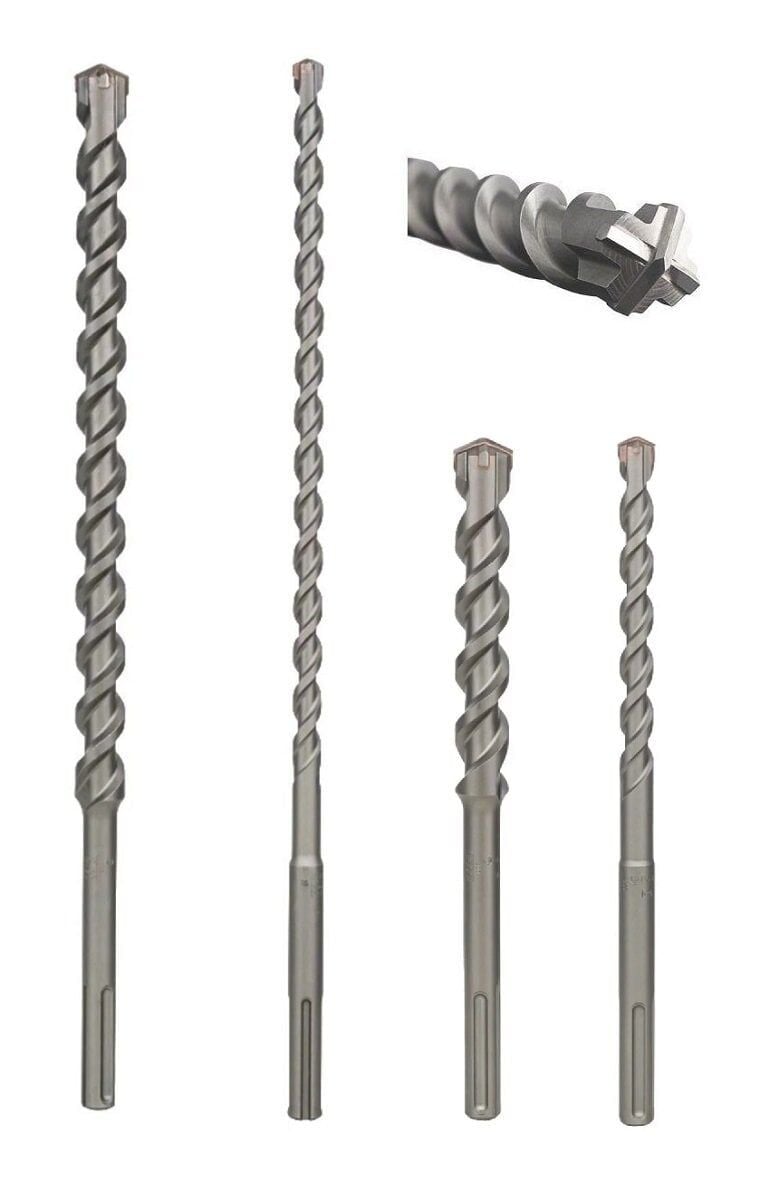 BOSCH SDS Max-4 Kırıcı Deliciler için Beton Matkap Ucu (Ölçü Seçiniz)