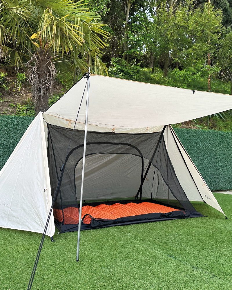 NURGAZ Campout Mercury 1 Bushcraft Kamp Çadırı (4 Mevsim-1 Kişilik)