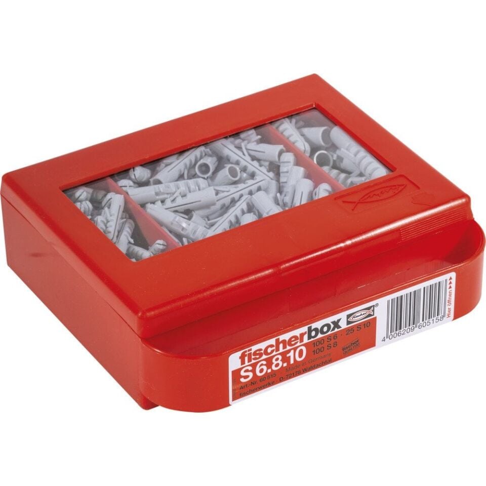 FISCHER MontageBox Dübel Seti 225 Parça (60515)