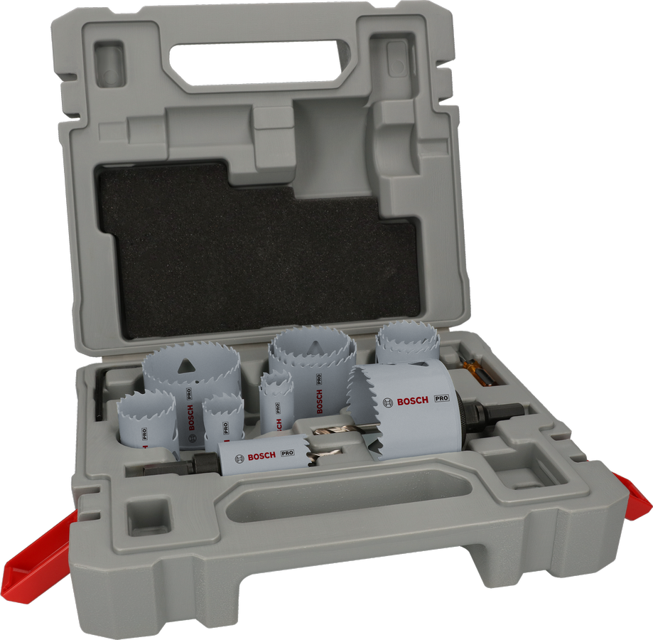 BOSCH PRO 17 Parça HSS-Bimetal Panç - Delik Açma Seti Ahşap ve Metal için