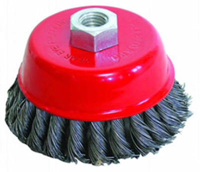 CTM BC 65 Taşlama İçin Burgulu Tel Fırça 65 mm