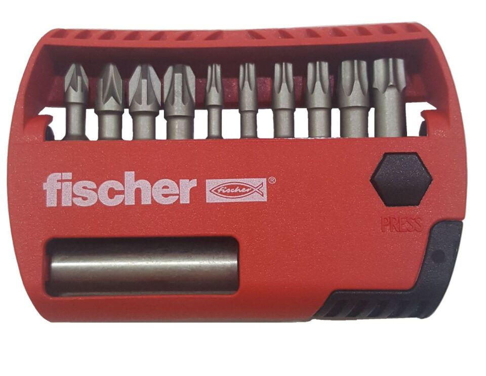 FISCHER FPB Bits Uç Seti 11 Parça
