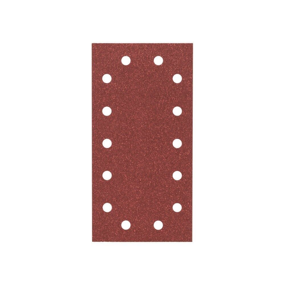 BOSCH 115x230 mm Dört Köşe Cırtlı ve Delikli Zımpara (Kum Seçiniz) 120 Kum