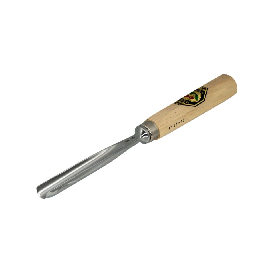 KIRSCHEN Two Cherries Düz Tip Geniş Oluklu Iskarpela 12 mm Cut11 (3111012)