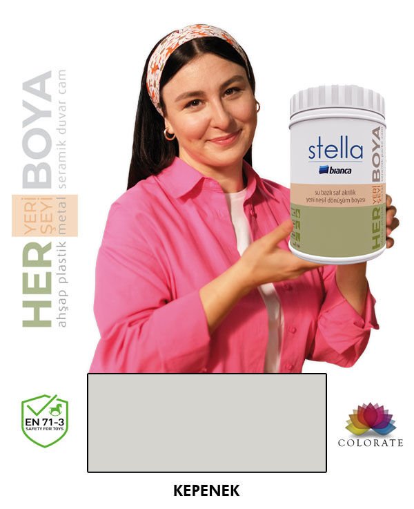 Bianca Stella Su Bazlı Boya Kepenek