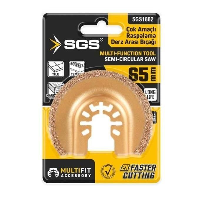 SGS 1882 Derz Arası Temizleme İçin Raspa 65 mm
