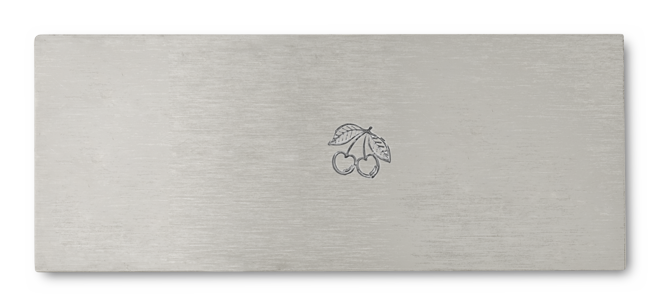 KIRSCHEN Two Cherries Dört Köşeli Ahşap Kazıyıcı Sistre 0.8 mm