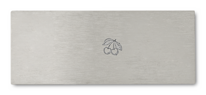 KIRSCHEN Two Cherries Dört Köşeli Ahşap Kazıyıcı Sistre 0.8 mm