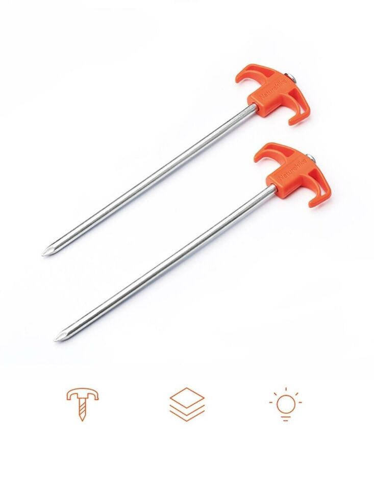 NATUREHIKE Çadır Kazığı 25 Cm (Galvanizli Demir)