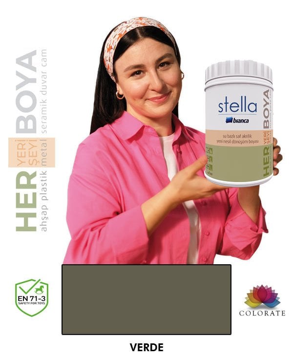 Bianca Stella Su Bazlı Boya Verde