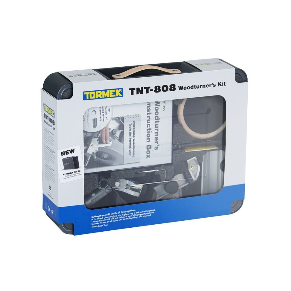 TORMEK TNT-808 Ahşap Torna Bıçağı ve Iskarpela Bileme Seti