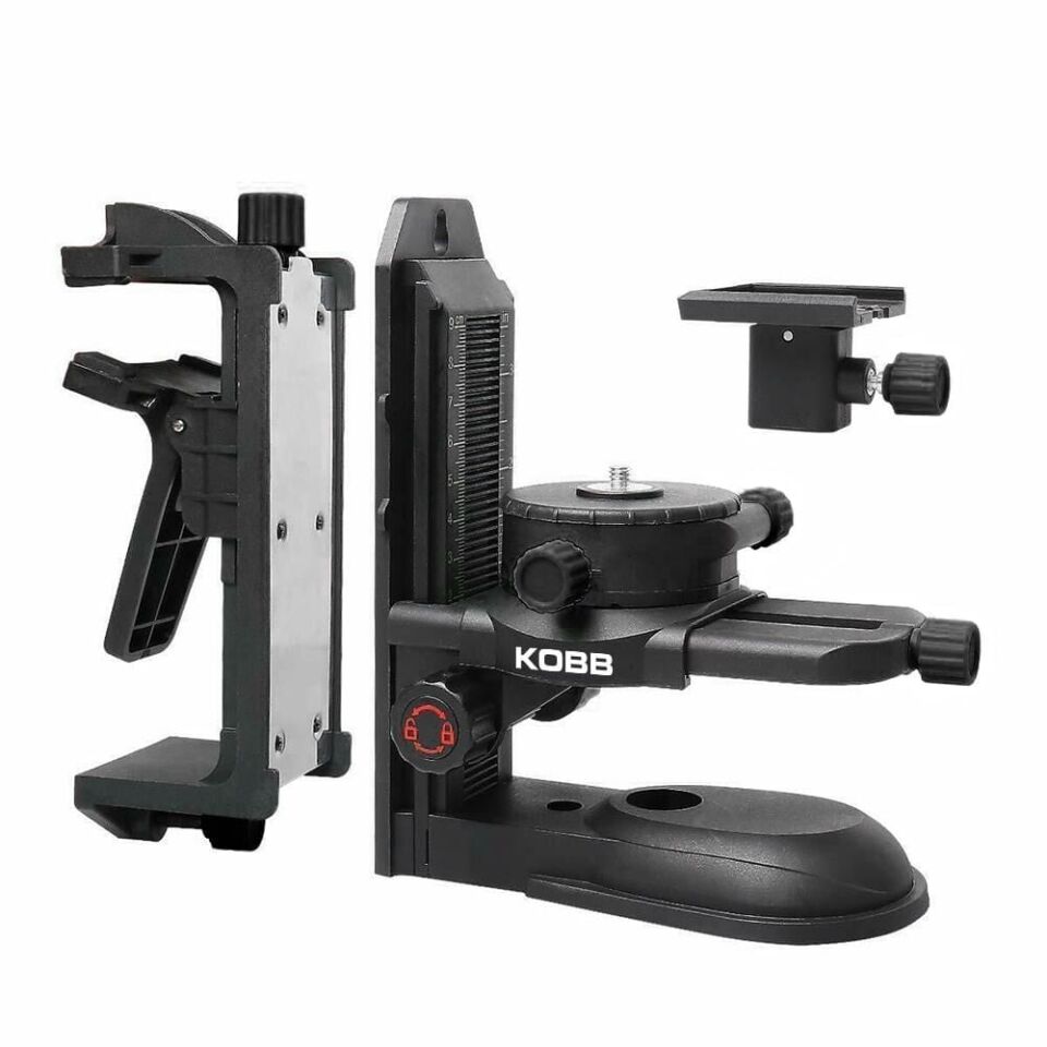 KOBB KBL10SET Mıktanıslı Ayarlanabilir Lazer Hizalama Aparatı + Mıknatıslı Lazer Hizalama Sabitleme Aparatı